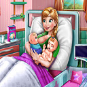 Anna Mommy Twins Birth  screen for extension Chrome web store in OffiDocs Chromium
