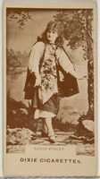 Free download Annie Pixley, from the Actors and Actresses series (N45, Type 7) for Dixie Cigarettes free photo or picture to be edited with GIMP online image editor