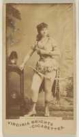 Free download Annie Somerville, from the Actors and Actresses series (N45, Type 1) for Virginia Brights Cigarettes free photo or picture to be edited with GIMP online image editor