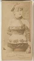 Free download Annie Sutherland, from the Actors and Actresses series (N45, Type 1) for Virginia Brights Cigarettes free photo or picture to be edited with GIMP online image editor