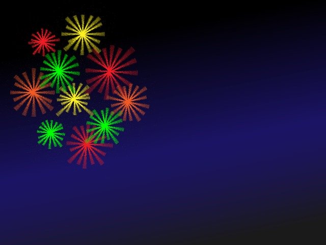 Free download Anniversary Black Blue -  free illustration to be edited with GIMP free online image editor