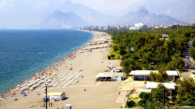Gratis download antalya beach turkije reizen gratis foto om te bewerken met GIMP gratis online afbeeldingseditor