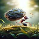 ant carrying rock wallpaper  screen for extension Chrome web store in OffiDocs Chromium