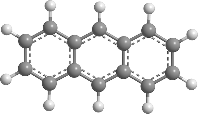 Free download Anthracene Molecules Chemistry -  free illustration to be edited with GIMP free online image editor