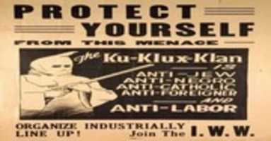 Free download Anti KKK poster free photo or picture to be edited with GIMP online image editor