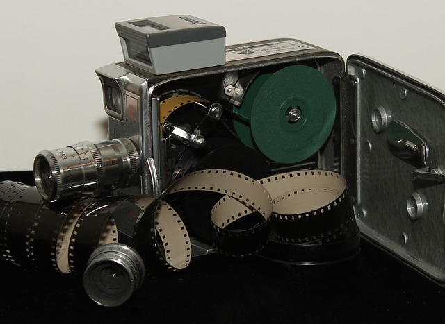 Kostenloser Download antiker Kamerafilmobjektive, kostenloses Bild, das mit dem kostenlosen Online-Bildeditor GIMP bearbeitet werden kann
