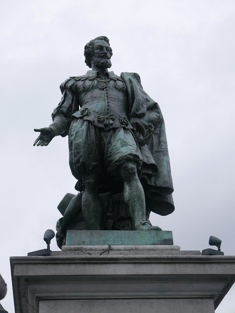 Free download Antwerp Rubens Statue -  free photo or picture to be edited with GIMP online image editor