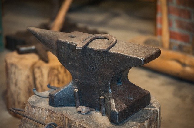 Free download Anvil Forge Horseshoe -  free photo or picture to be edited with GIMP online image editor