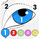 Anycolor by Numbers Match colors with numbers to complete drawings!  screen for extension Chrome web store in OffiDocs Chromium