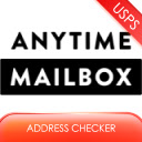 AnytimeMailbox Address Checker  screen for extension Chrome web store in OffiDocs Chromium