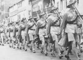 Free download ANZAC Soldiers Marching free photo or picture to be edited with GIMP online image editor