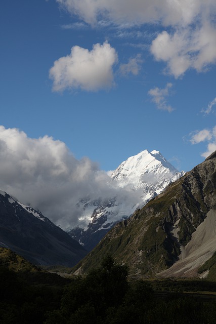 Free download aoraki mountains landscape free picture to be edited with GIMP free online image editor