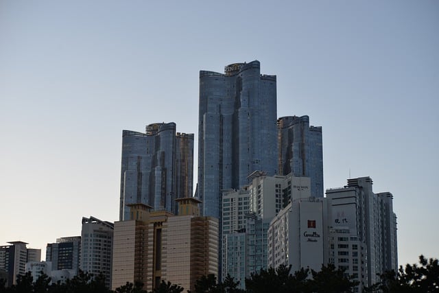 Free download apartments buildings busan free picture to be edited with GIMP free online image editor