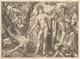 Free download Apollo and Marsyas: The Judgment of Midas (or The Flaying of Marsyas) free photo or picture to be edited with GIMP online image editor