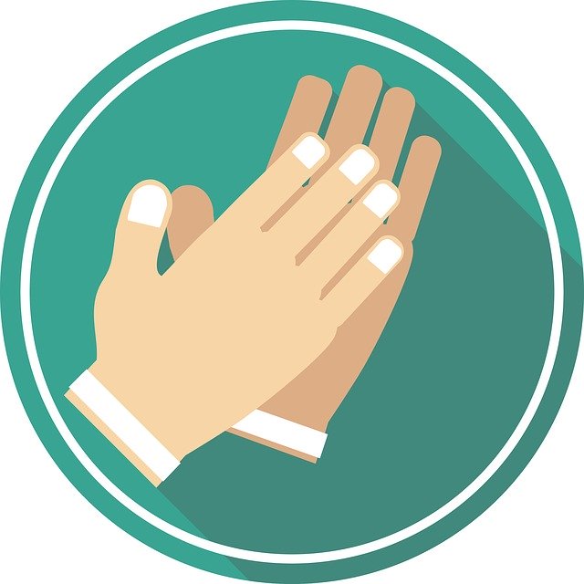 Free download Applause Hand Icon -  free illustration to be edited with GIMP free online image editor
