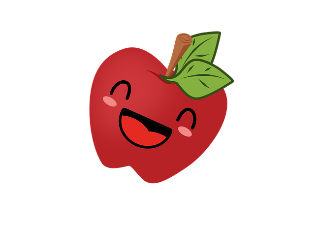 Free download Apple Drawing Fruit Red -  free illustration to be edited with GIMP free online image editor