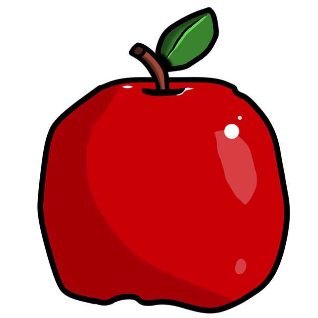 Apple Fruit Drawing 무료 다운로드 - 김프 무료 온라인 이미지 편집기로 편집할 수 있는 무료 일러스트레이션