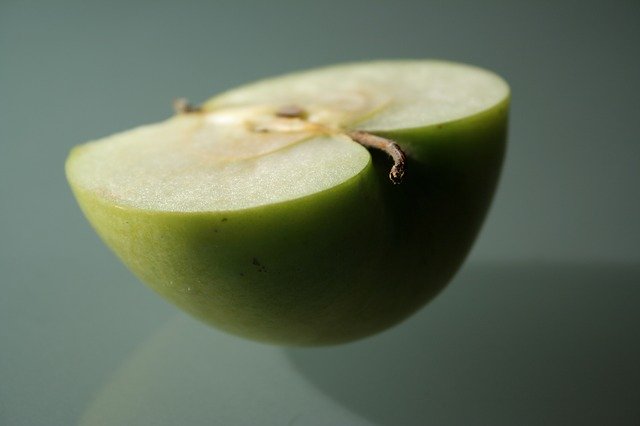 Free download Apple Half Green -  free photo or picture to be edited with GIMP online image editor