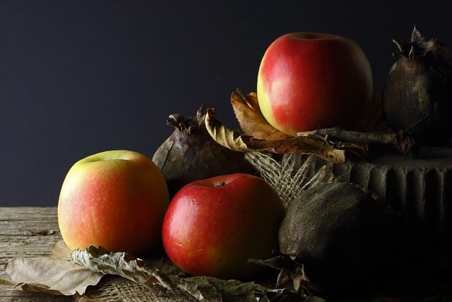 Free download apples dry pomegranates free picture to be edited with GIMP free online image editor