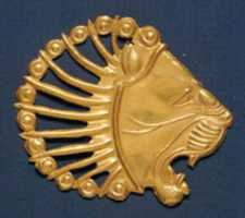 Free download Applique in the shape of a lions head free photo or picture to be edited with GIMP online image editor