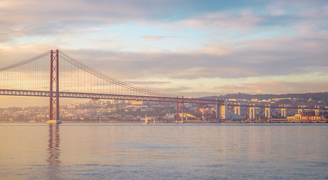 Free download april 25th bridge lisbon tejo river free picture to be edited with GIMP free online image editor