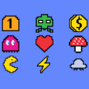 Arcade Classics Offline  screen for extension Chrome web store in OffiDocs Chromium