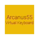 Arcanus 55 On Screen Virtual Keyboard  screen for extension Chrome web store in OffiDocs Chromium