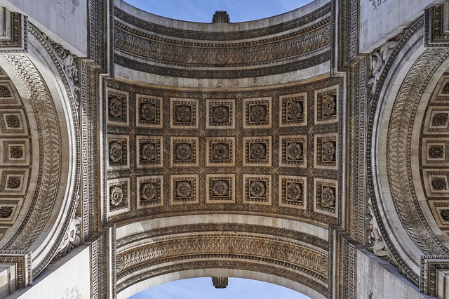 Free download arch arc de triomphe monument free picture to be edited with GIMP free online image editor
