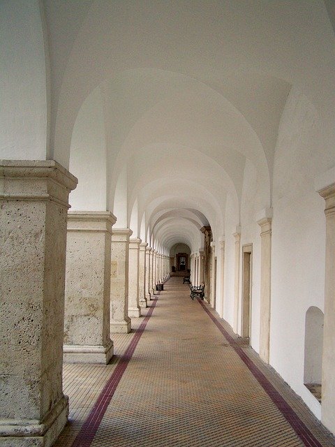 Kostenloser Download von Arches Corridor - kostenloses Foto oder Bild zur Bearbeitung mit GIMP Online-Bildbearbeitung