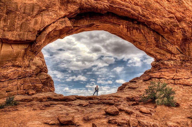 Free download arches np scenery landscape nature free picture to be edited with GIMP free online image editor