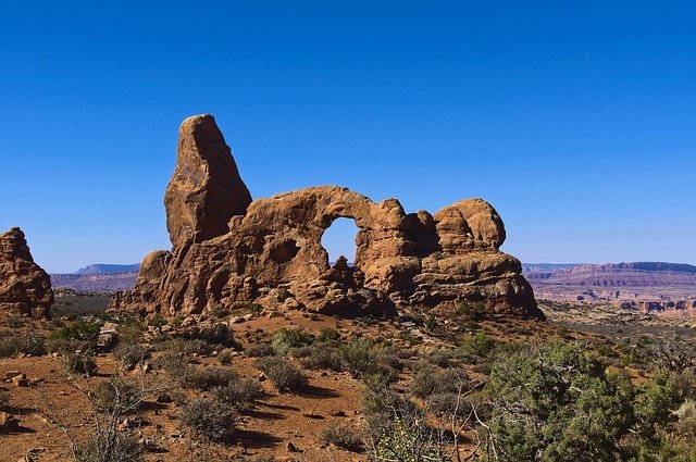 Bezpłatne pobieranie Arches Turret Sandstone - bezpłatne zdjęcie lub obraz do edycji za pomocą internetowego edytora obrazów GIMP