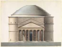Free download Architectural Project based on the Pantheon free photo or picture to be edited with GIMP online image editor