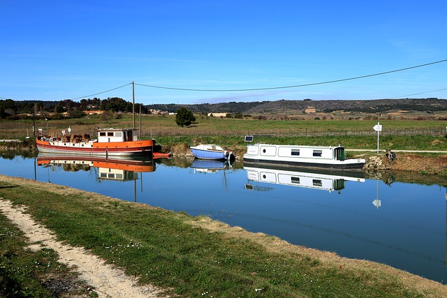 Free download architecture canal du midi nature free picture to be edited with GIMP free online image editor