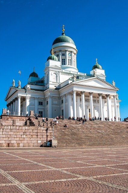 Kostenloser Download Architektur Helsinki Senatsplatz Kostenloses Bild, das mit dem kostenlosen Online-Bildeditor GIMP bearbeitet werden kann