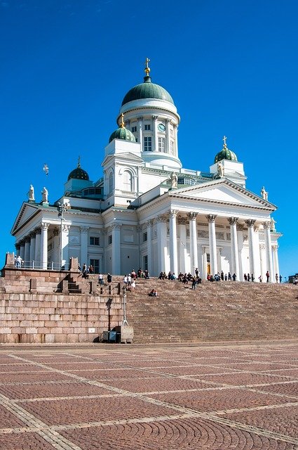 Gratis download architectuur helsinki senaat vierkante gratis foto om te bewerken met GIMP gratis online afbeeldingseditor