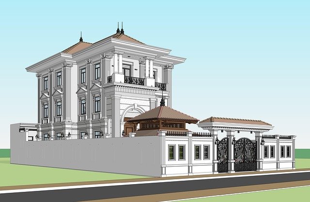 Free download Architecture Home Ava -  free illustration to be edited with GIMP free online image editor