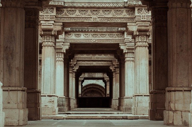 Free download Architecture Monument Hallway -  free photo or picture to be edited with GIMP online image editor