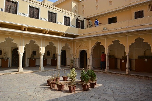 הורדה חינם Architecture Museum Rajasthan - איור חינם לעריכה עם עורך תמונות מקוון בחינם של GIMP