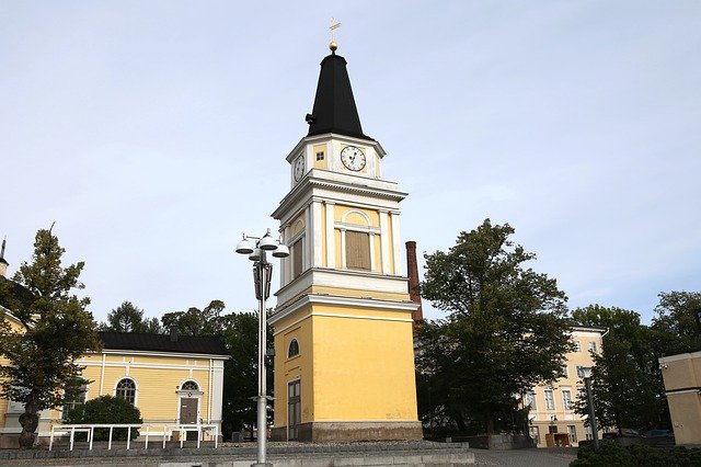 Free download Architecture Tampere Belfry -  free photo or picture to be edited with GIMP online image editor