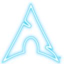 Arch Linux Theme  screen for extension Chrome web store in OffiDocs Chromium