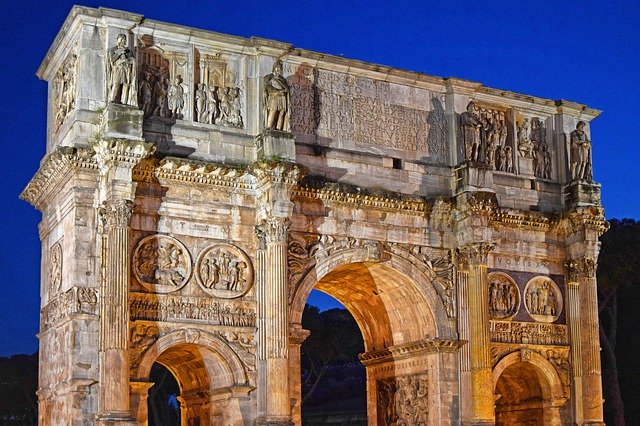 Free picture Arch Of Constantine Rome Italy -  to be edited by GIMP free image editor by OffiDocs