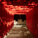A Red Hallway of a Thousand Torii Gates  screen for extension Chrome web store in OffiDocs Chromium