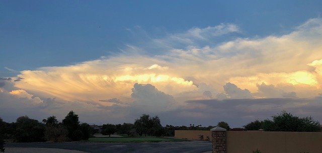 Free download Arizona Clouds Sky -  free photo or picture to be edited with GIMP online image editor