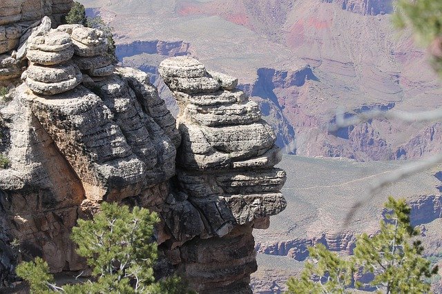 Descărcare gratuită Arizona Landscape Canyon - fotografie sau imagini gratuite pentru a fi editate cu editorul de imagini online GIMP
