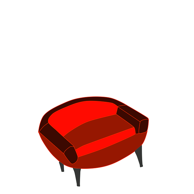 Free download Armchair Red -  free illustration to be edited with GIMP free online image editor