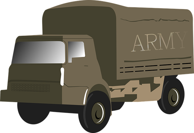 Free download Army Truck Canvas -  free illustration to be edited with GIMP free online image editor