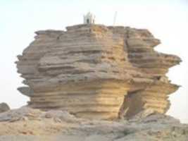 Free download Arror Rock (27.615037,68.917099) in Pakistan south of Rohri off of Dodanko road free photo or picture to be edited with GIMP online image editor