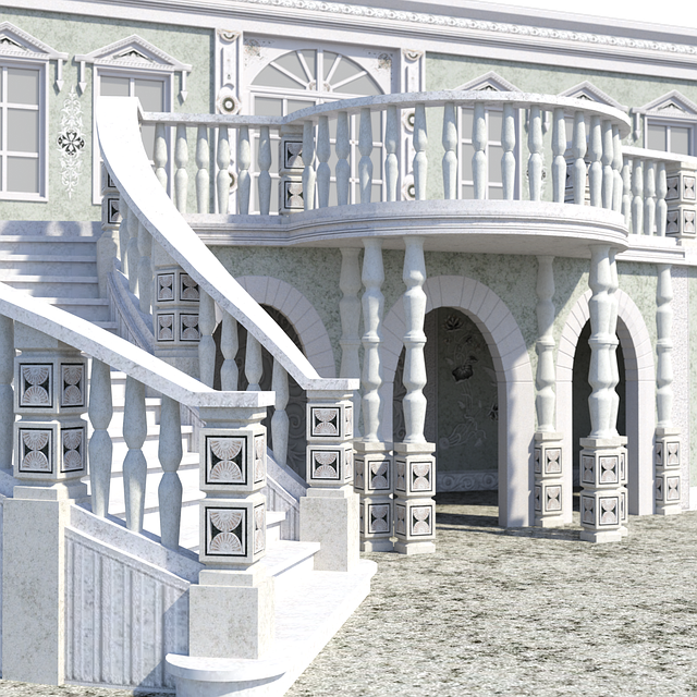 Free download Art Nouveau Palace Stairs -  free photo or picture to be edited with GIMP online image editor