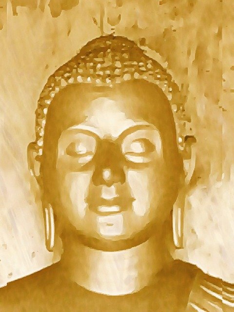הורדה חינם של ציור אמנות בודהה - איור חינם לעריכה עם עורך תמונות מקוון בחינם של GIMP