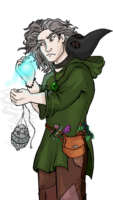 Free download Art Transparent Druid free illustration to be edited with GIMP online image editor